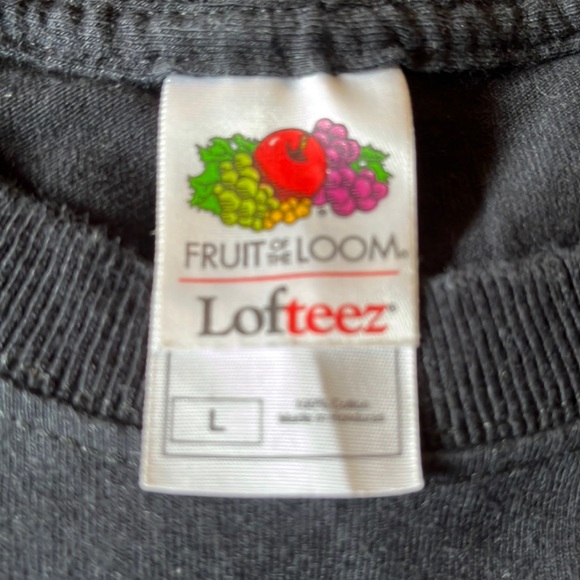 Vintage CORVETTE Size Large Race-Flags Logo Graphic Cotton Longsleeve TeeShirt - Picture 8 of 13